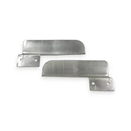 7″ Bellmouth Stop, Pressed Steel | 2-Piece Set