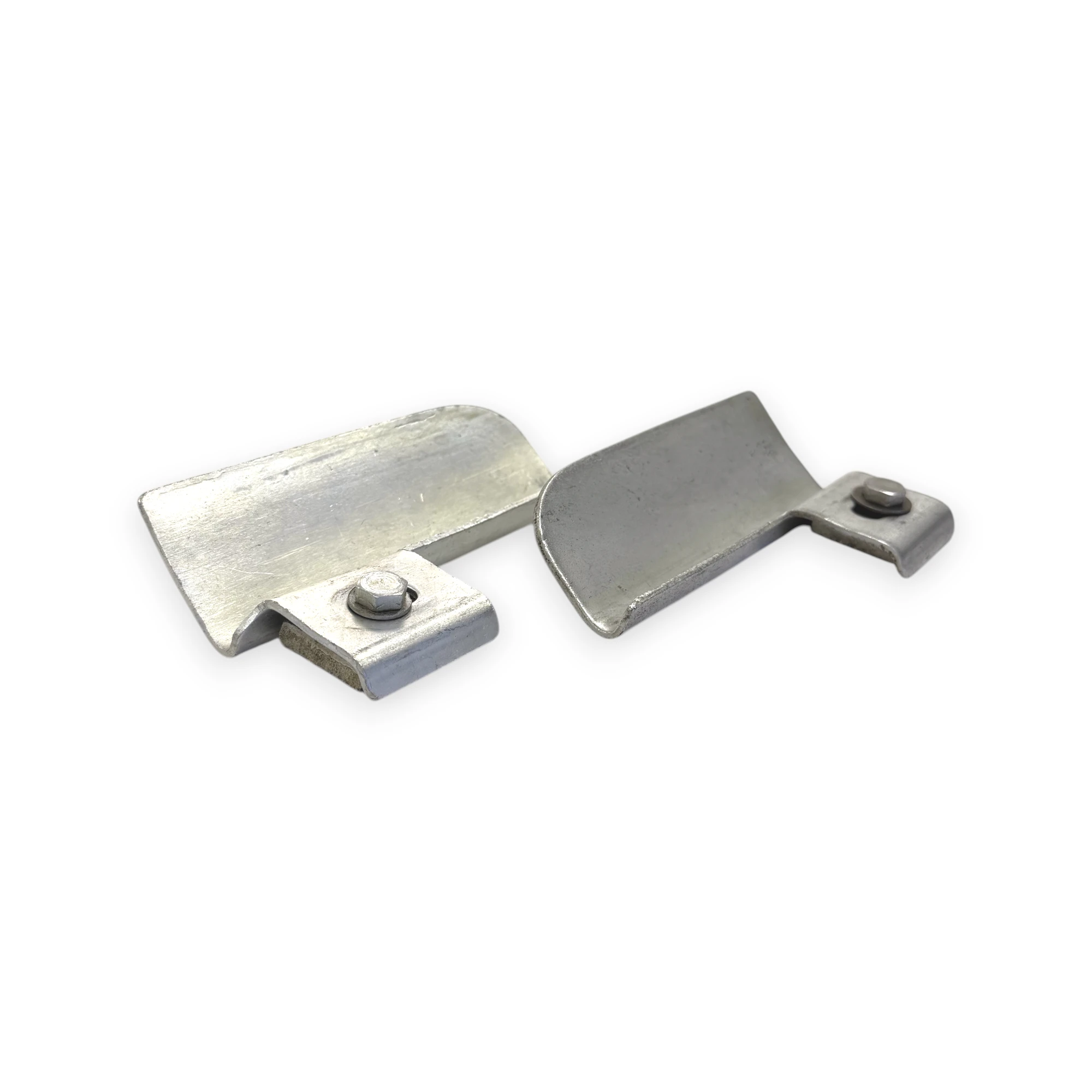 5.5" pressed steel Bellmouth Stop for rolling door guide and track systems